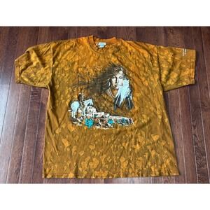 Ragtops Native American T Shirt Men Size XXL Single Stitch‎ Colorado City